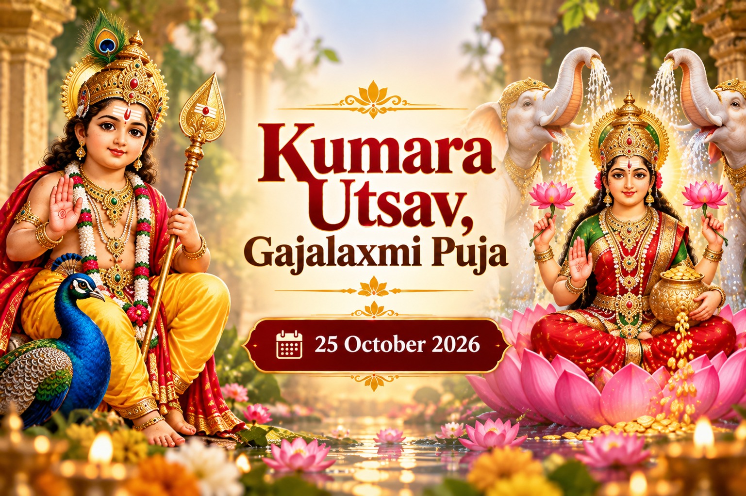 Kumara Utsav, Gajalaxmi Puja