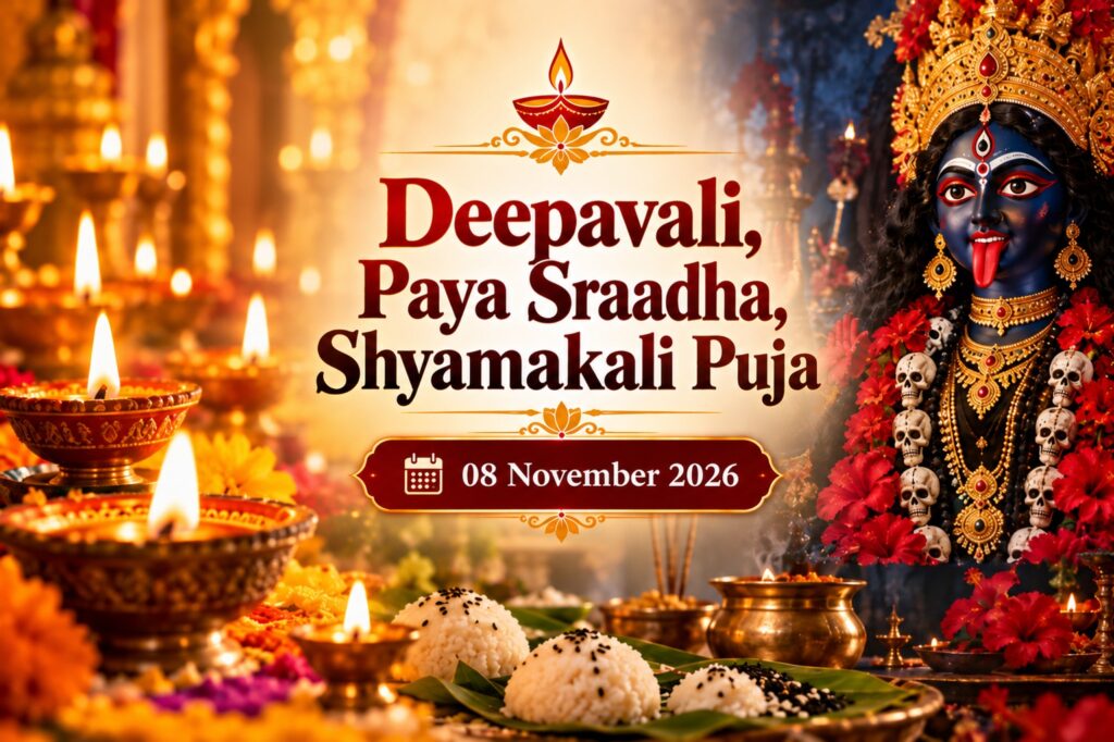 Dipabali, Paya Sraadha, Shyamakali Puja