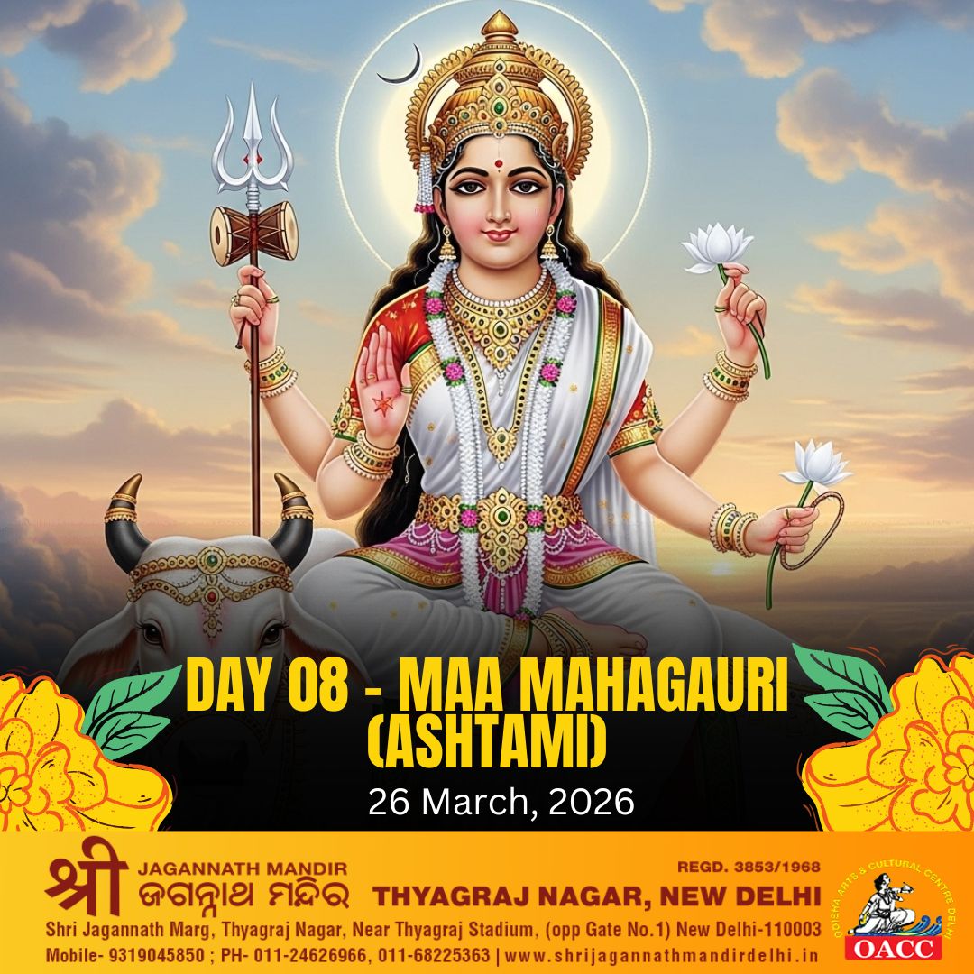 Day 8 Navratri - Maa Mahagauri